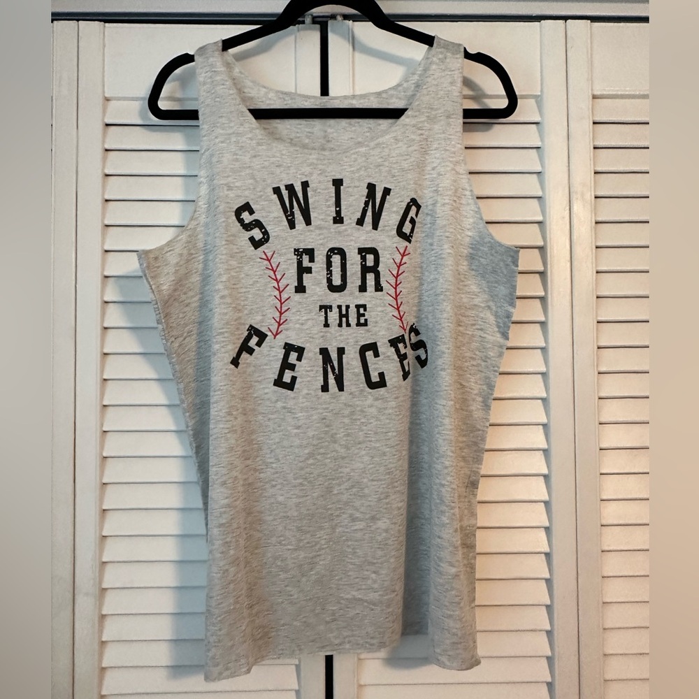 Women’s baseball tank